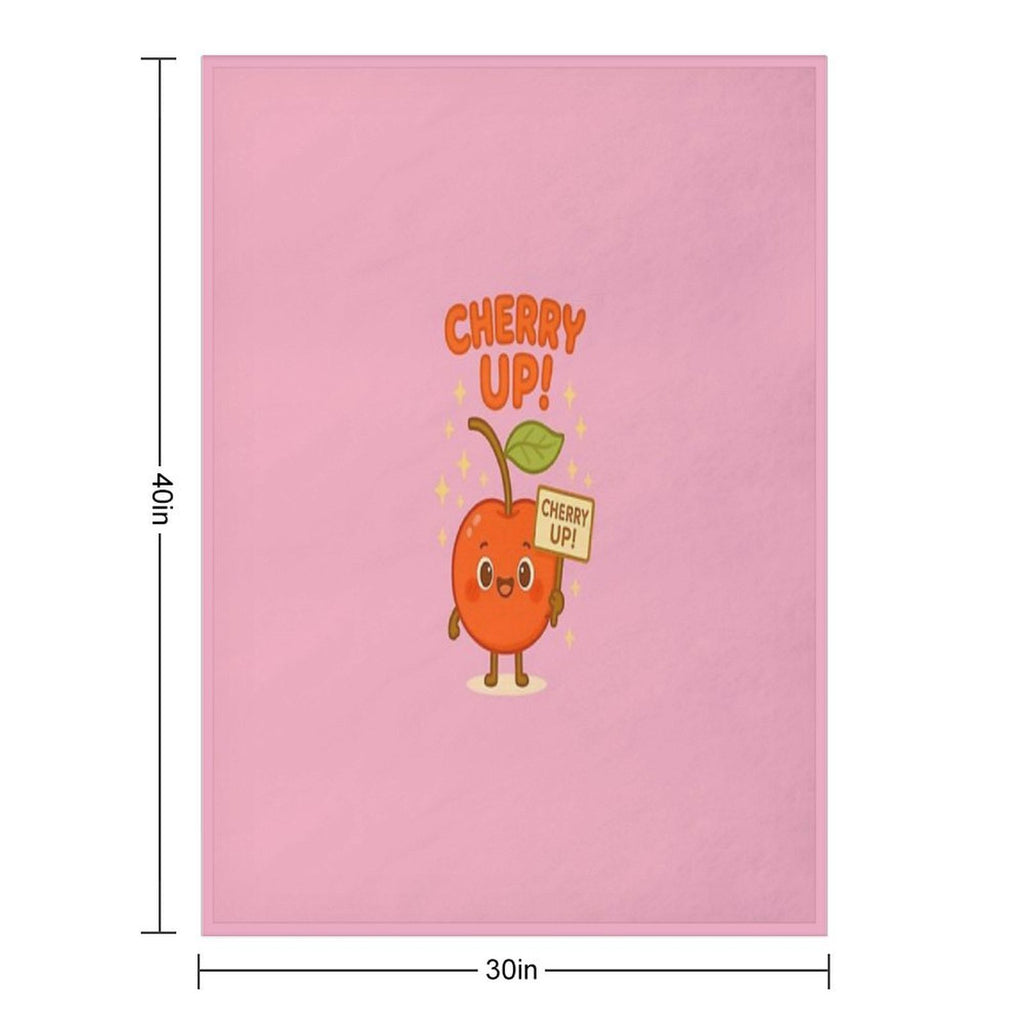 Cherry Up Velvety-soft Throw Blanket