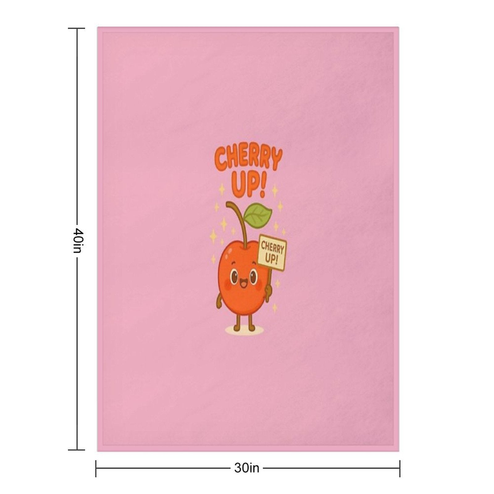 Cherry Up Velvety-soft Throw Blanket