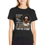 Black History Nursing Nurse Proud African American Ladies  Moisture-wicking T-Shirt