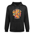 Retro Groovy Make Magic Happen Mushroom Hippie Botanical Unisex Design Hoodie