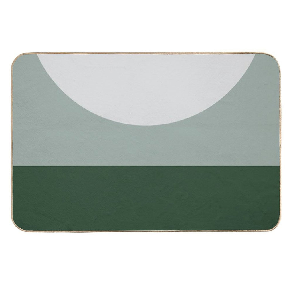 House of Snakes Minimalist Geo 01  Stain-Proof Bath Mat