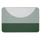 House of Snakes Minimalist Geo 01  Stain-Proof Bath Mat