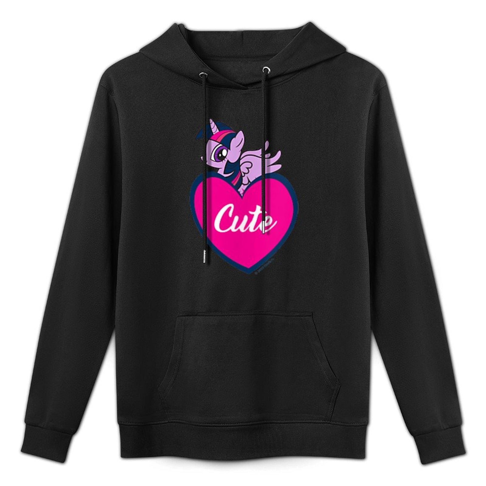 My Little Pony Friendship Is Magic Twilight Cute Heart Logo All-Day Comfort Hoodie