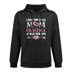I Have Two Titles Mom And Grandma Cute Grandmother Layering Staple Hoodie