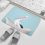 Playing Pelican in Bathtub  High-Traffic Bath Mat