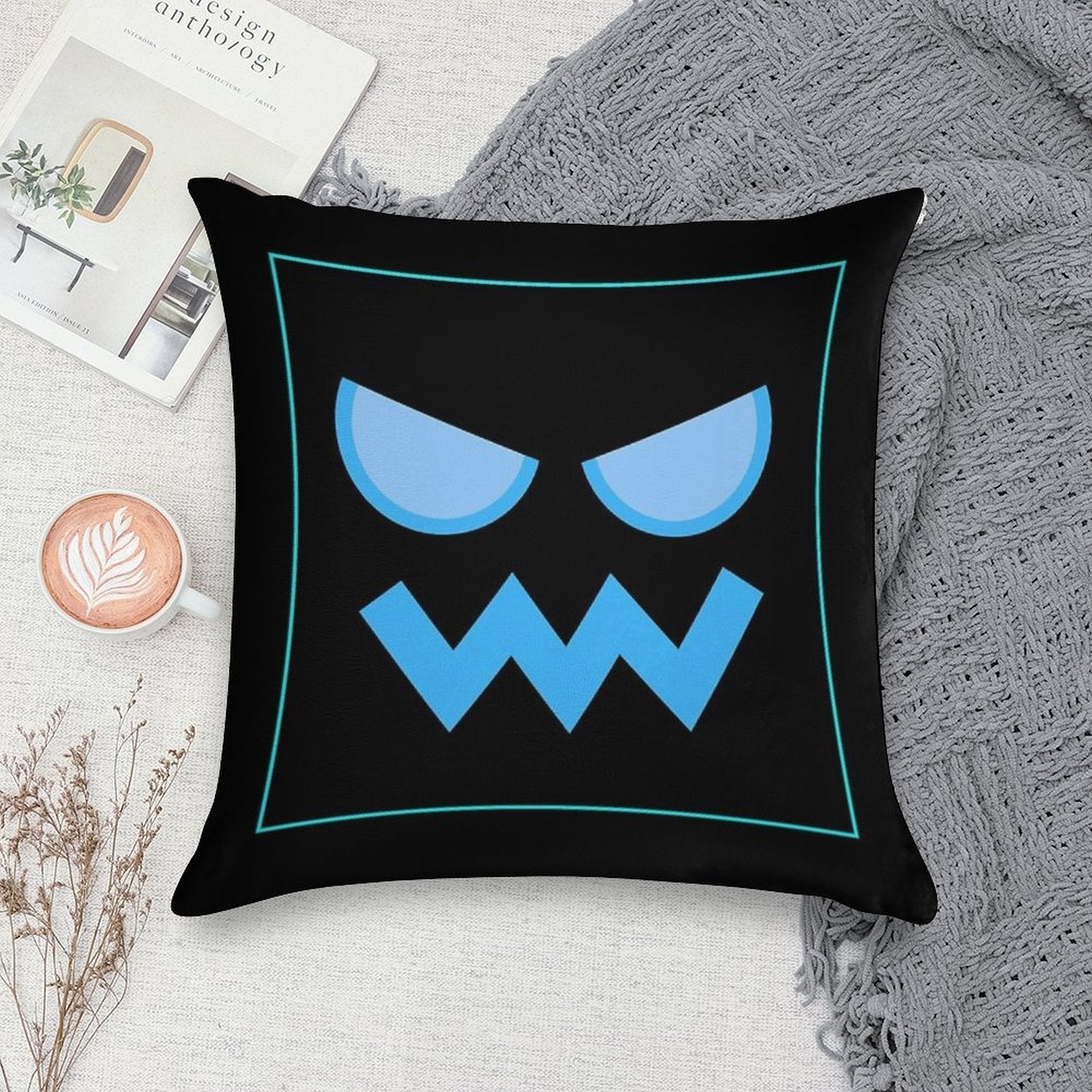 Funny Gamer Soft Anti-Pilling Throw Pillow