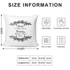 Once A King Or Queen Soft Luxury Feel Throw Pillow