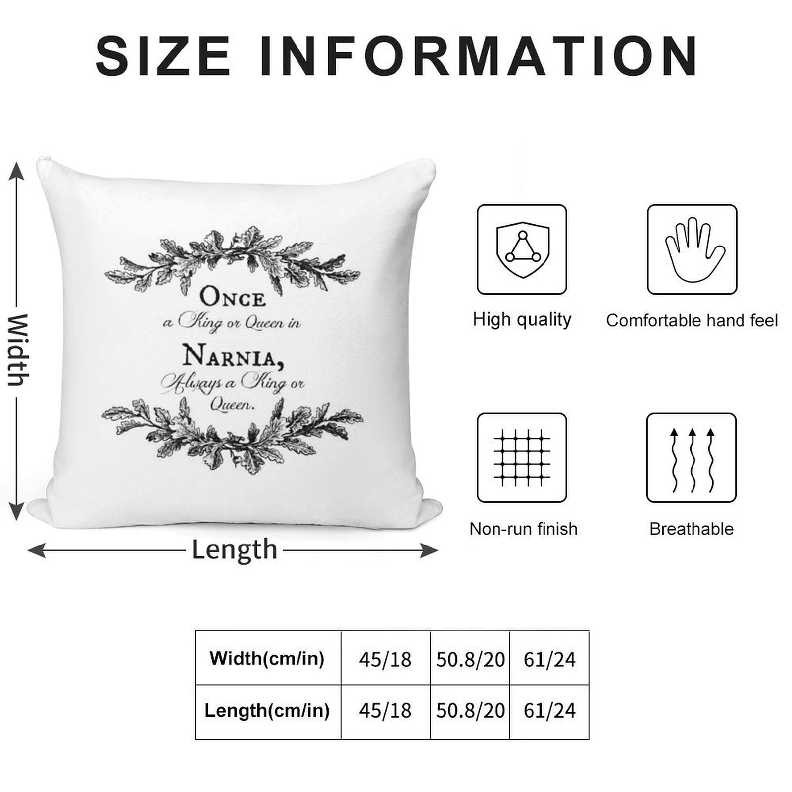 Once A King Or Queen Soft Luxury Feel Throw Pillow