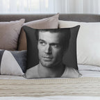 Henry Cavill Soft Hidden Zipper Throw Pillow