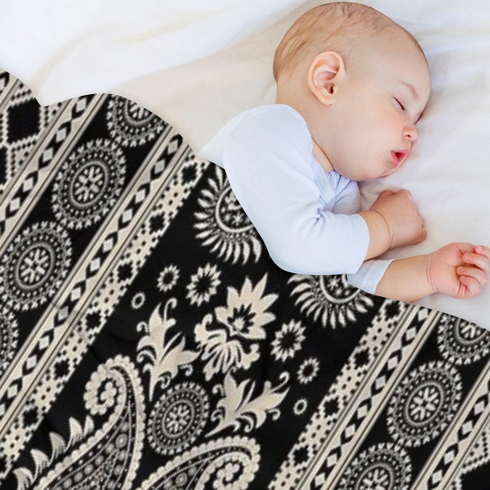 Wallpaper Pattern Wrinkle-free Throw Blanket