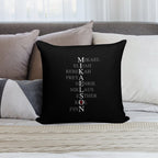 Mikaelson Family Soft Reinforced Edging Throw Pillow
