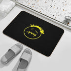 TRAVIS SCOTT FACE YELLOW HALLOWEEN THUG  Long-Lasting Bath Mat