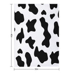 Cow Halloween Costume Multi-functional Throw Blanket