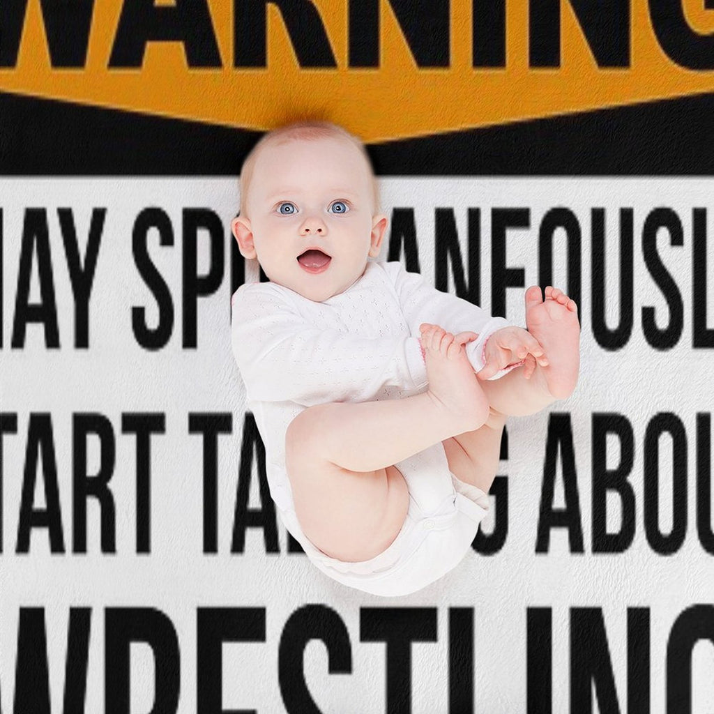 Wrestling All-season Throw Blanket