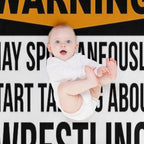 Wrestling All-season Throw Blanket