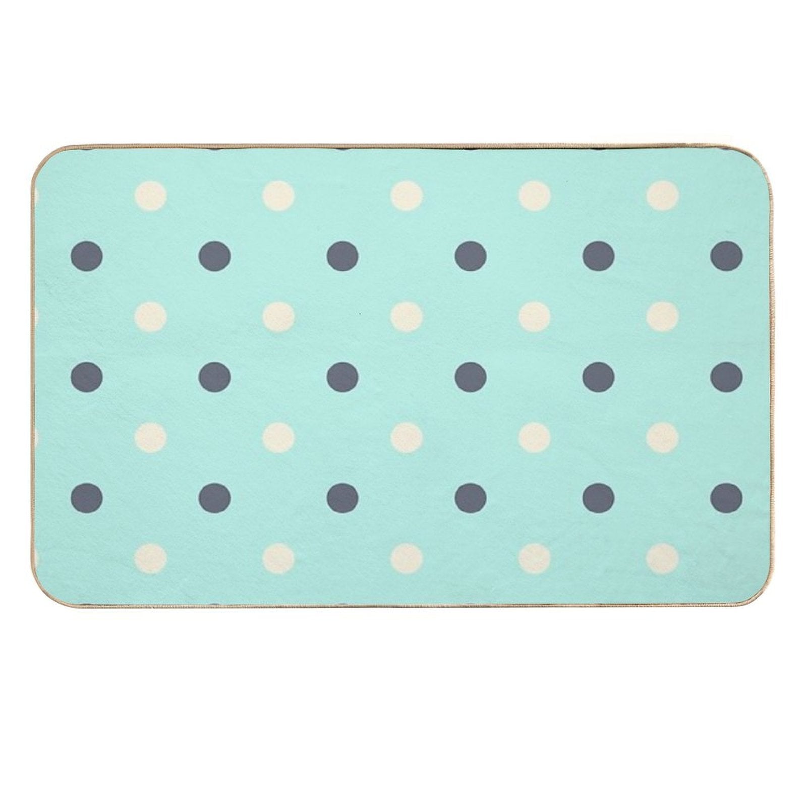 Polkadot  Long-Lasting Bath Mat