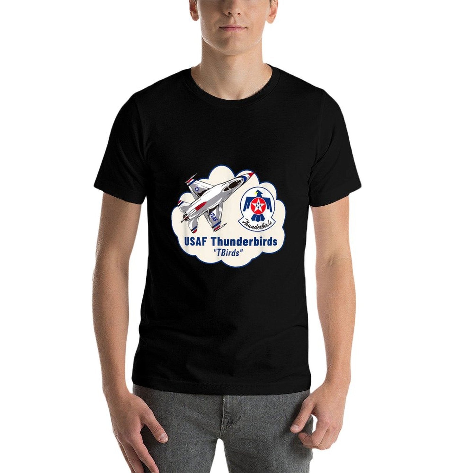 USAF Thunderbirds Air Force 57th Wing Gift  High-quality Stitching T-Shirt