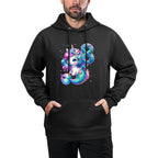 Unicorn Mermaid 8th Birthday 8 Year Old Party Girls Outfit Colorfast Hoodie