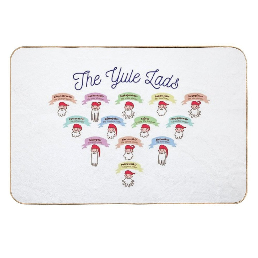The Yule Lads  Pet-Safe Bath Mat
