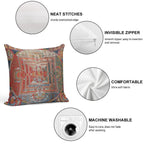 Manjushri Tibetan Buddhist Deity Mandala Thangka Reproduction Soft Skin-Friendly Throw Pillow