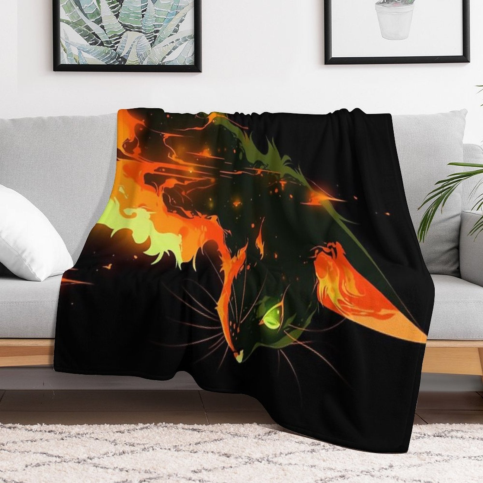 Firestar Graffiti Comfort Throw Blanket