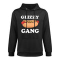 Glizzy Gang Funny Hot Dog Saying Glizzie Gobbler Meme Men Women Adjustable Hood Hoodie