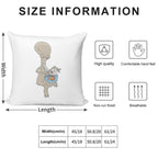 Roger Smokin' Up Soft High-Density Material Throw Pillow