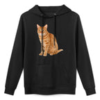 Orange Tabby Cat Easy Care Hoodie