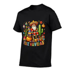 Feliz Navidad Mexican Funny Christmas Santa Festive Graphic  Classic T-Shirt