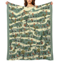 Jungle Cruise Print Sustainable Throw Blanket