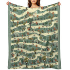 Jungle Cruise Print Sustainable Throw Blanket