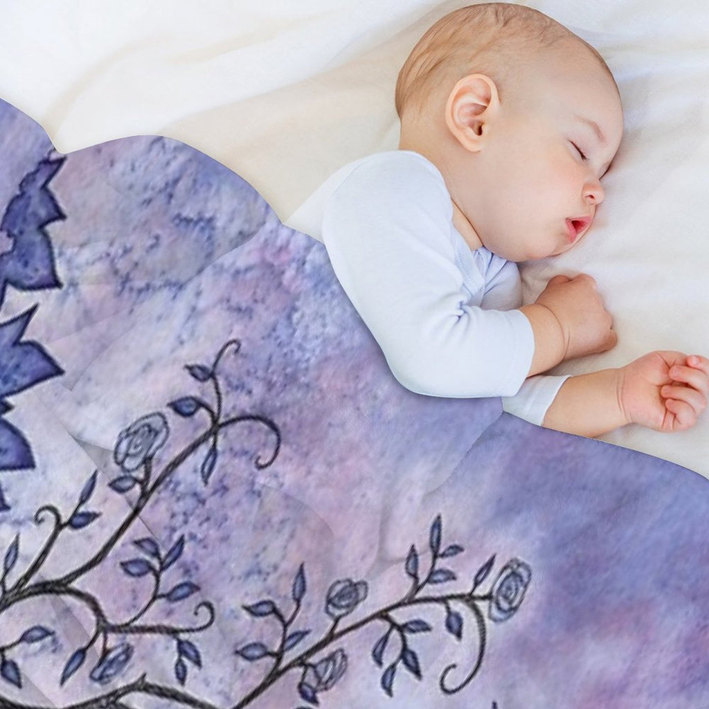 The Night Garden Shrink-resistant Throw Blanket