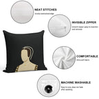 Anne Boleyn Soft Easy Maintenance Throw Pillow