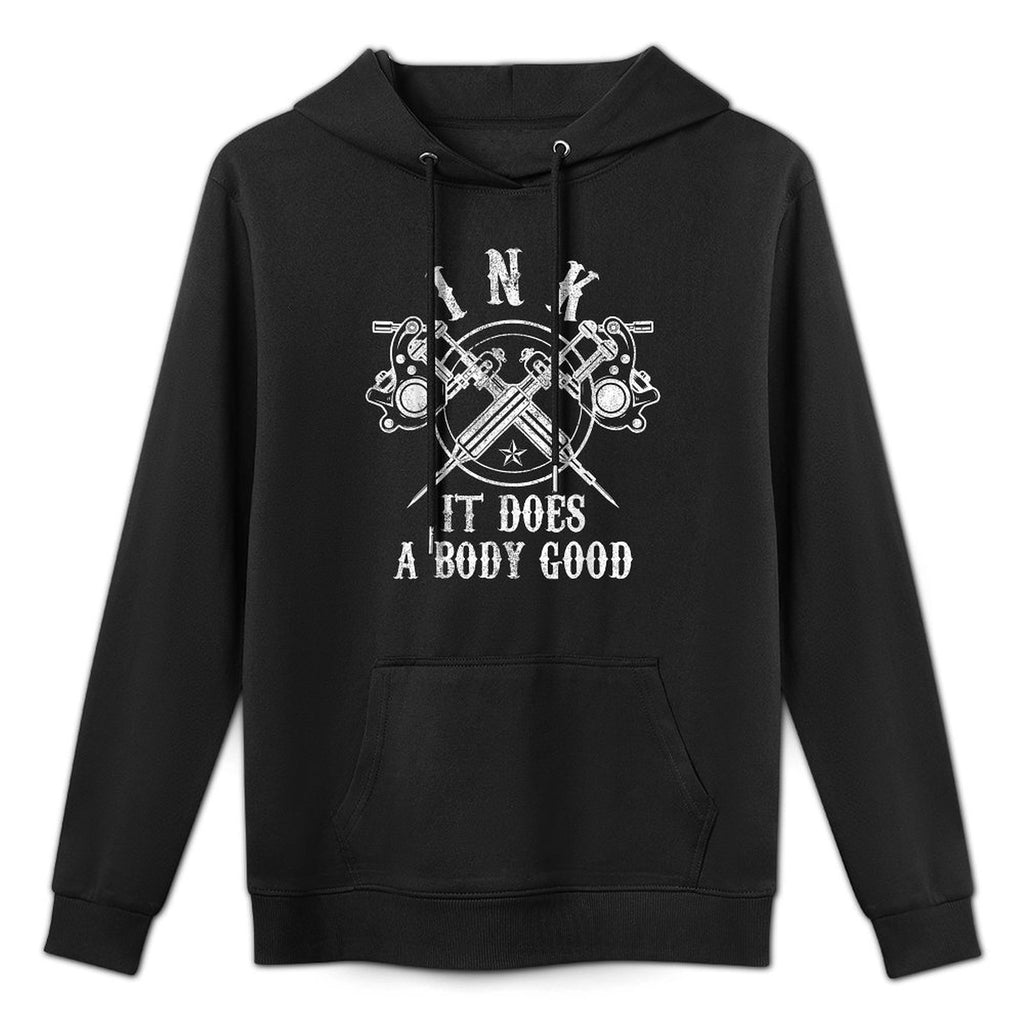 Tattoo Guns - Vintage Ink Inked Funny Tattoo Artist Gift All-Day Comfort Hoodie