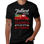 Bunch of Teachers This Side of The Nuthouse Xmas  Breathable T-Shirt