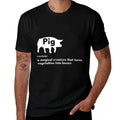 Hilarious Pig Definition - Funny Bacon Lover  Foodie  Odor-resistant T-Shirt