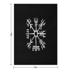 Viking Compass Vegvisir Lightweight Throw Blanket