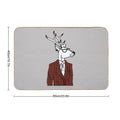 Scottish Deer  Dirt-Trapping Bath Mat