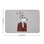 Scottish Deer  Dirt-Trapping Bath Mat