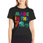 Vintage Retro Made In The 70s Gift +- 40 Yrs Years Old  Easy-care T-Shirt
