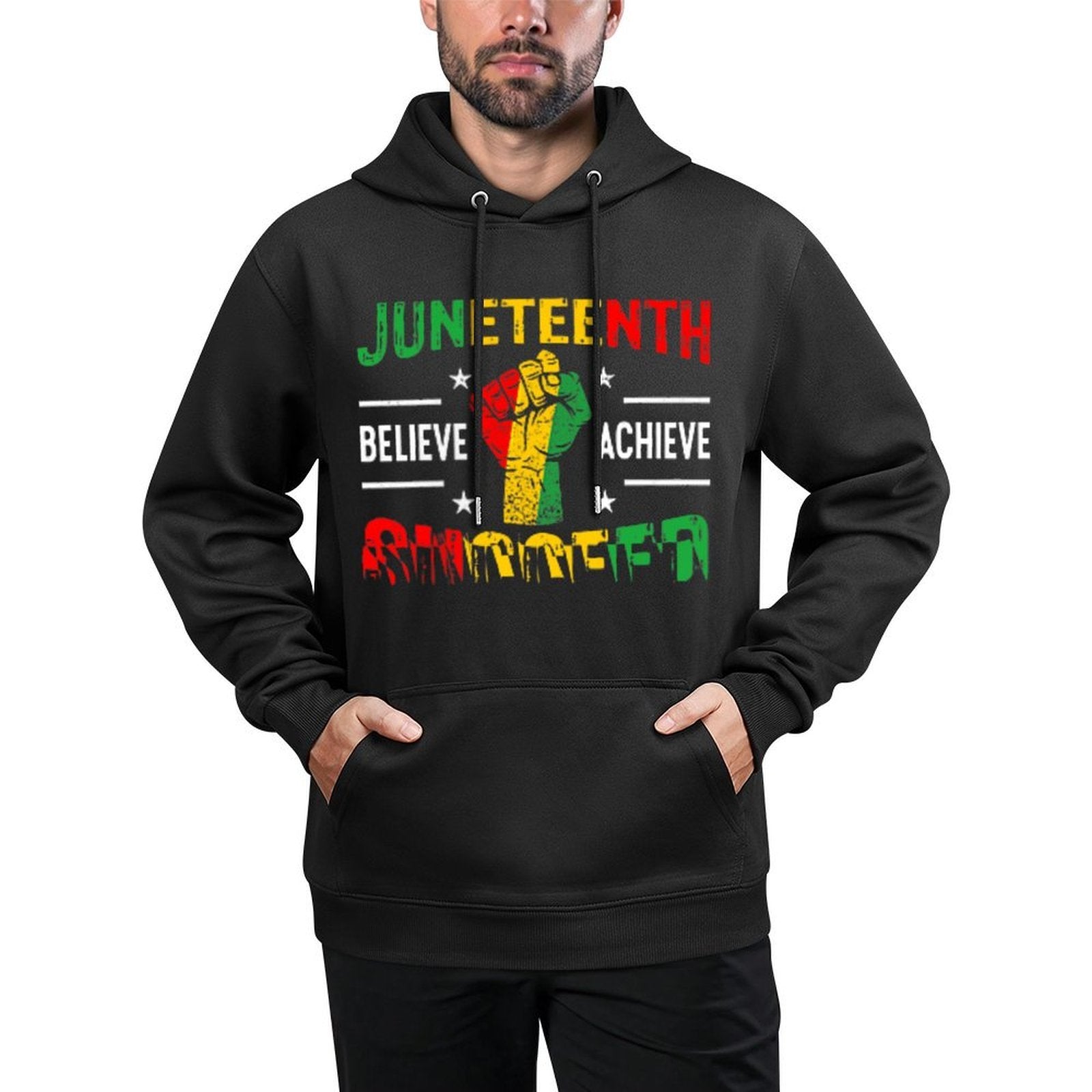 Juneteenth Is My Independence Day African 1865 Juneteenth Breathable Fabric Hoodie
