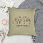 Dogs Cushion Soft Reinforced Edging Throw Pillow