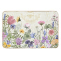 Summer Honey Wild Garden Flowers Nature Floral Art  Versatile Bath Mat