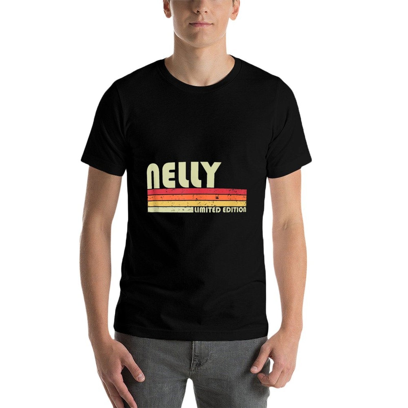NELLY Name Personalized Retro Vintage 80s 90s Birthday Comfortable T-Shirt