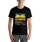 School Bus Monitor Bus Aide Attendant Bus Monitor  Wrinkle-resistant T-Shirt