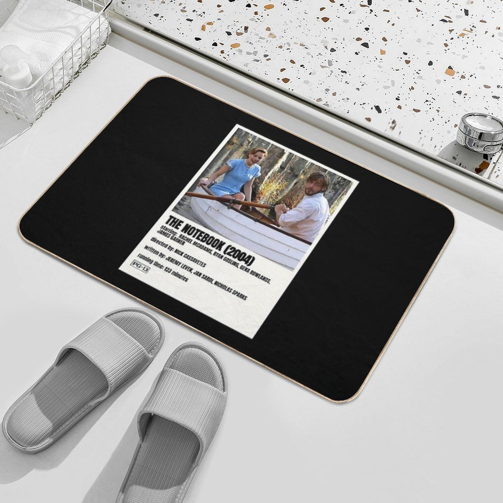 The Notebook Movie  Fade-Resistant Bath Mat