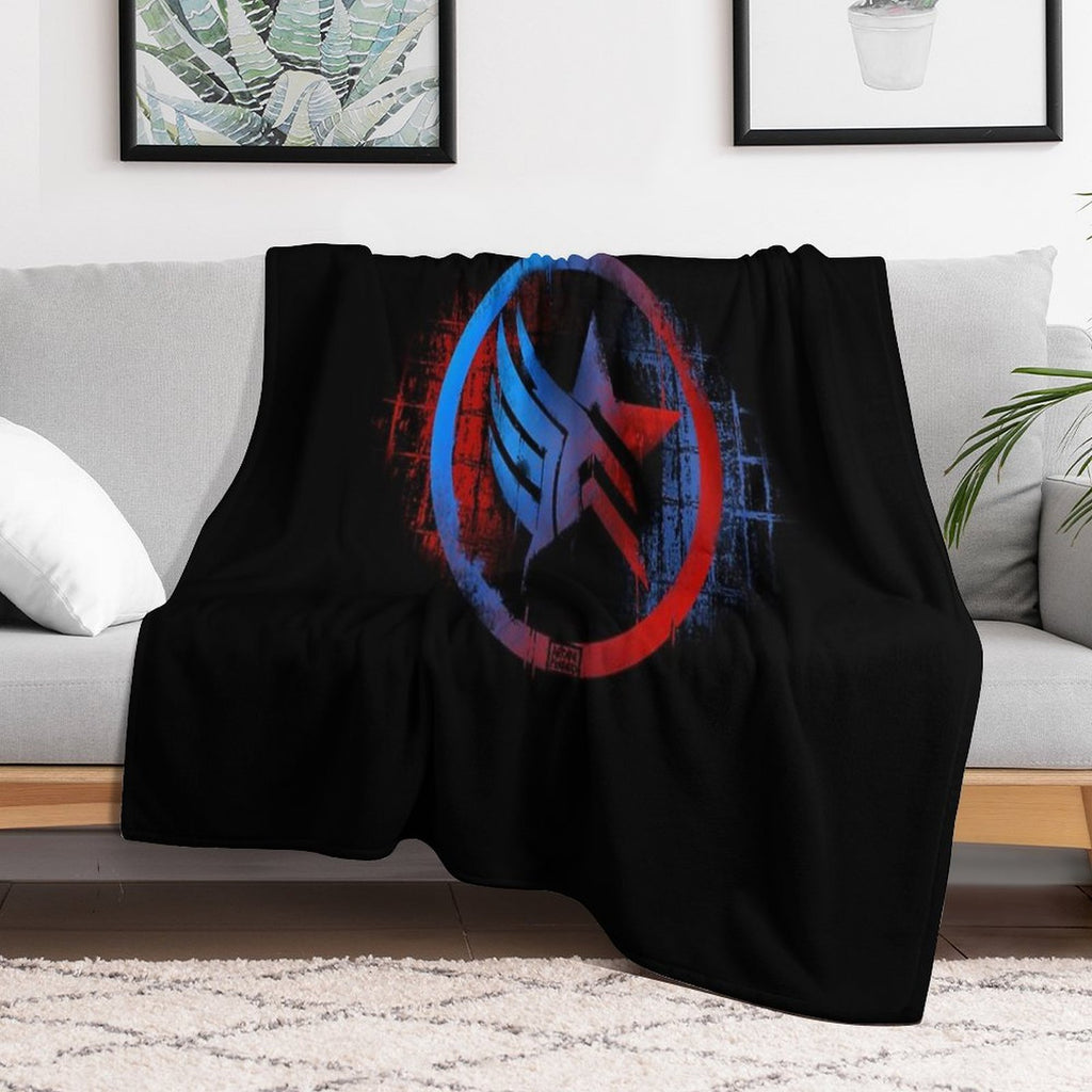 Mass Effect Paragon Renegade Compact Throw Blanket