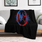 Mass Effect Paragon Renegade Compact Throw Blanket