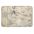 Legendary Treasure Maps  Stain-Proof Bath Mat