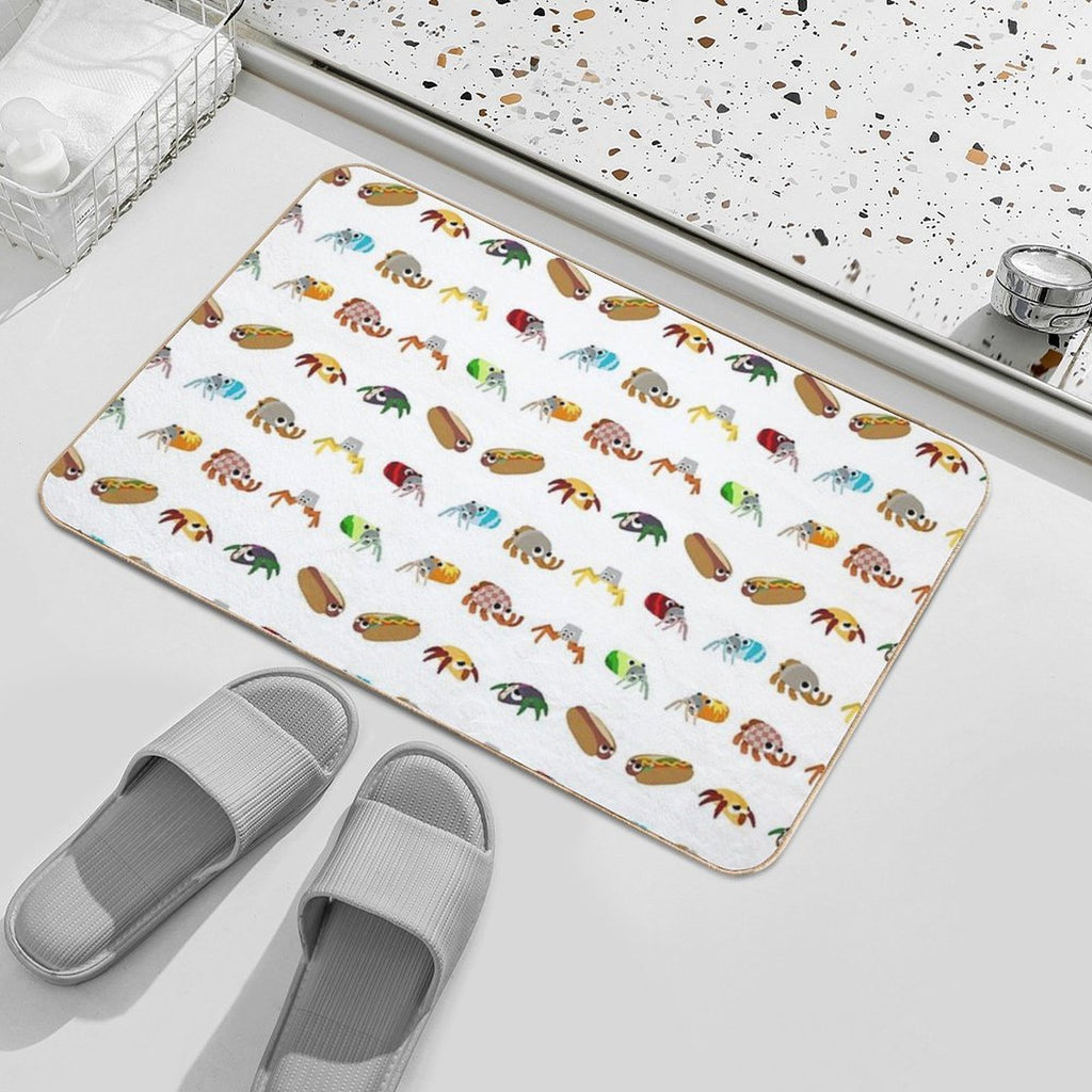 Bugsnax - Fast Food Pack  Easy Maintenance Bath Mat